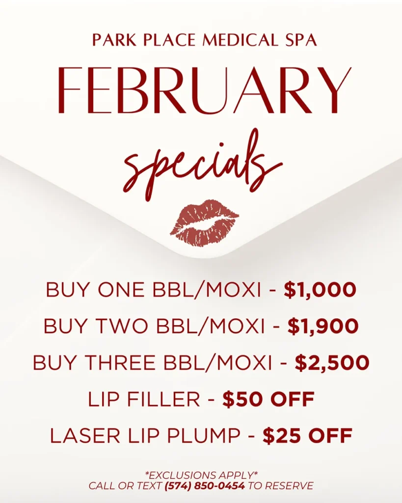 Park Place Medical SPA - February Specials